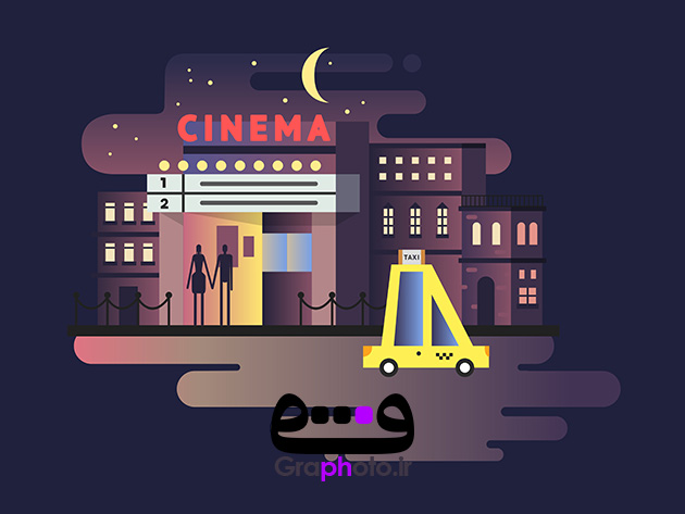 دانلود فایل لایه باز سینما