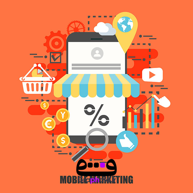 دانلود وکتور موبایل مارکتینگ