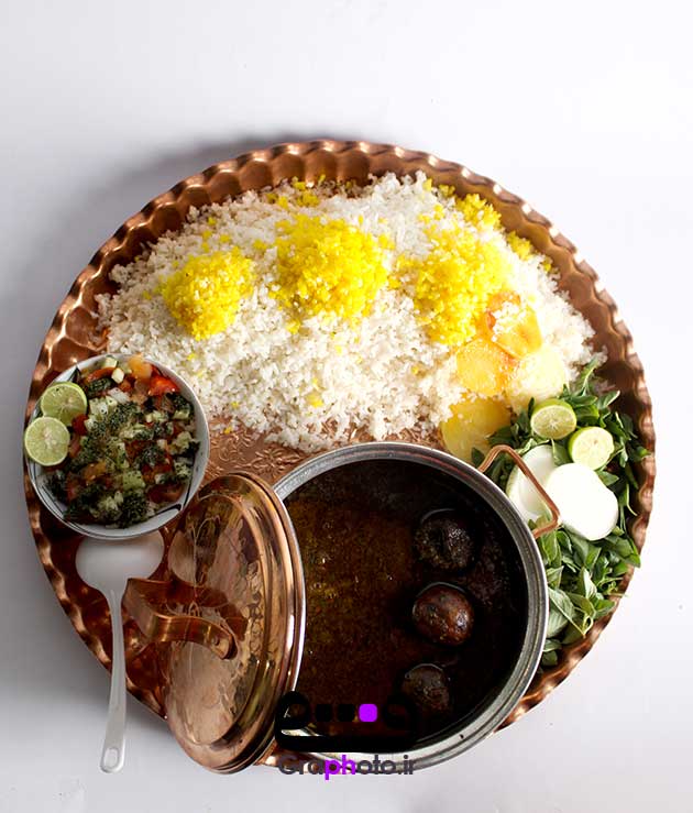 عکس با کیفیت خورشت قرمه سبزی