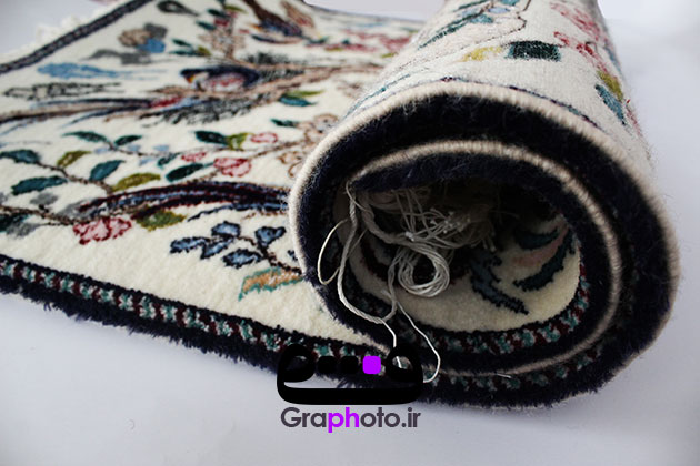 عکس فرش رول شده