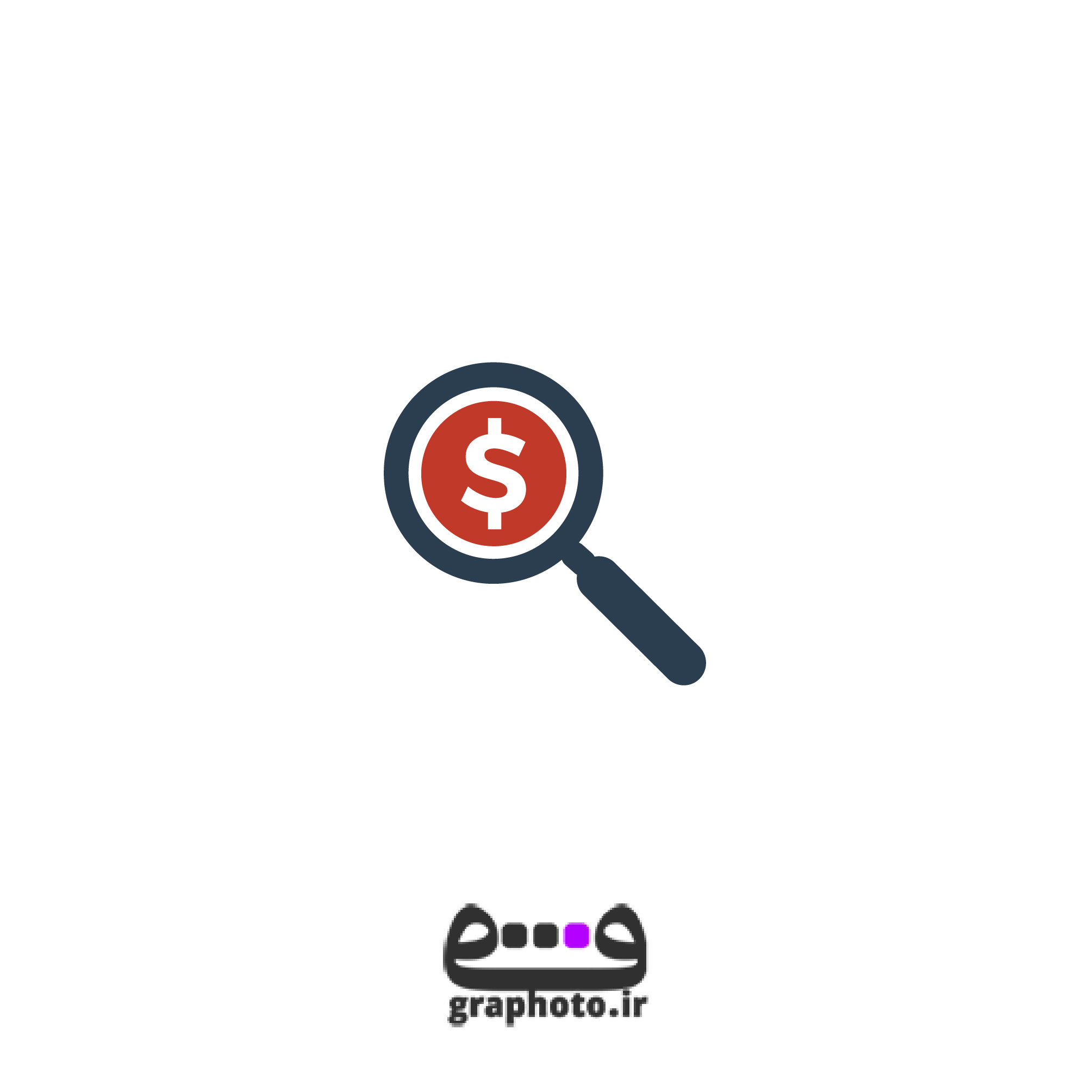 دانلود وکتور ذره بین