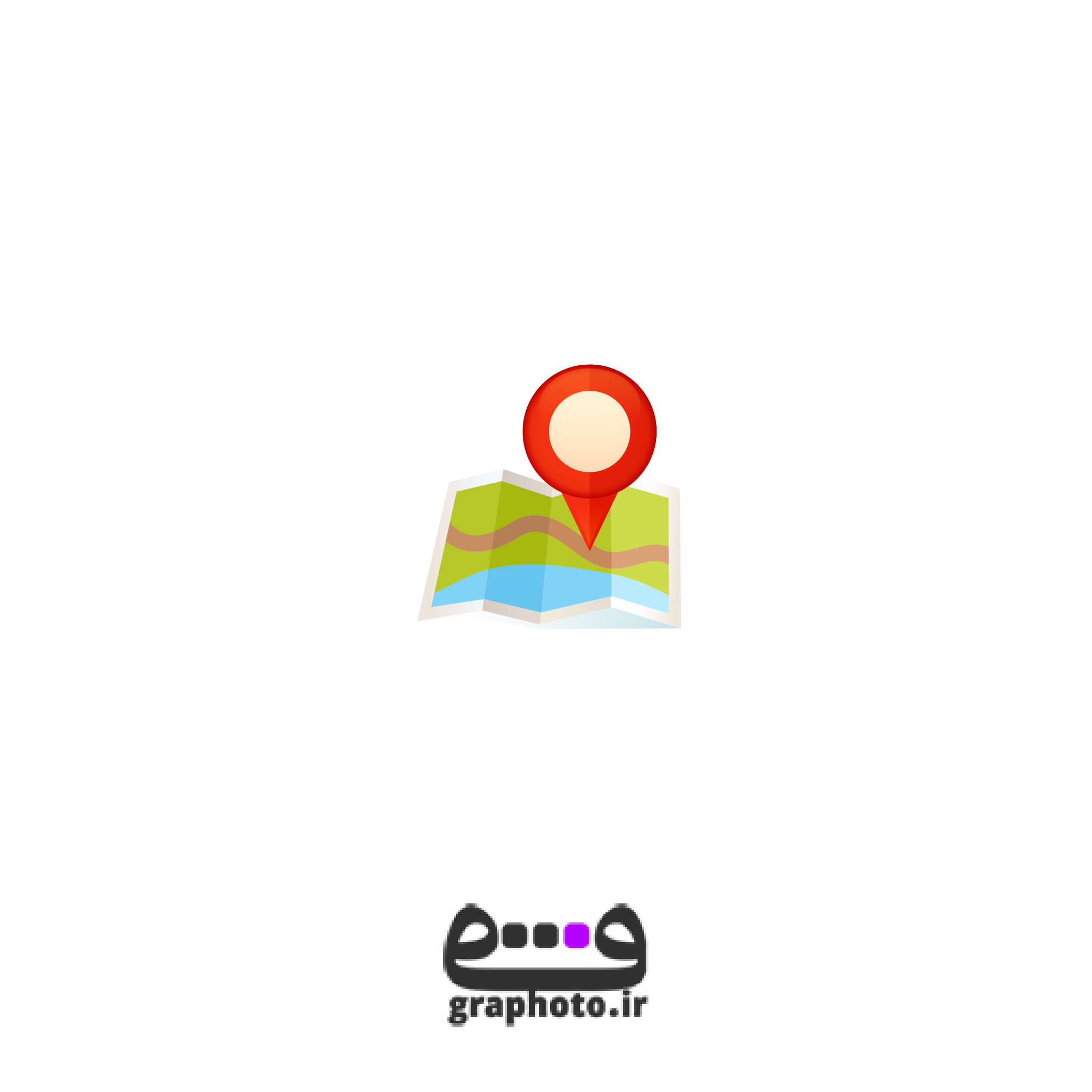 دانلود وکتور مکان یابی نقشه