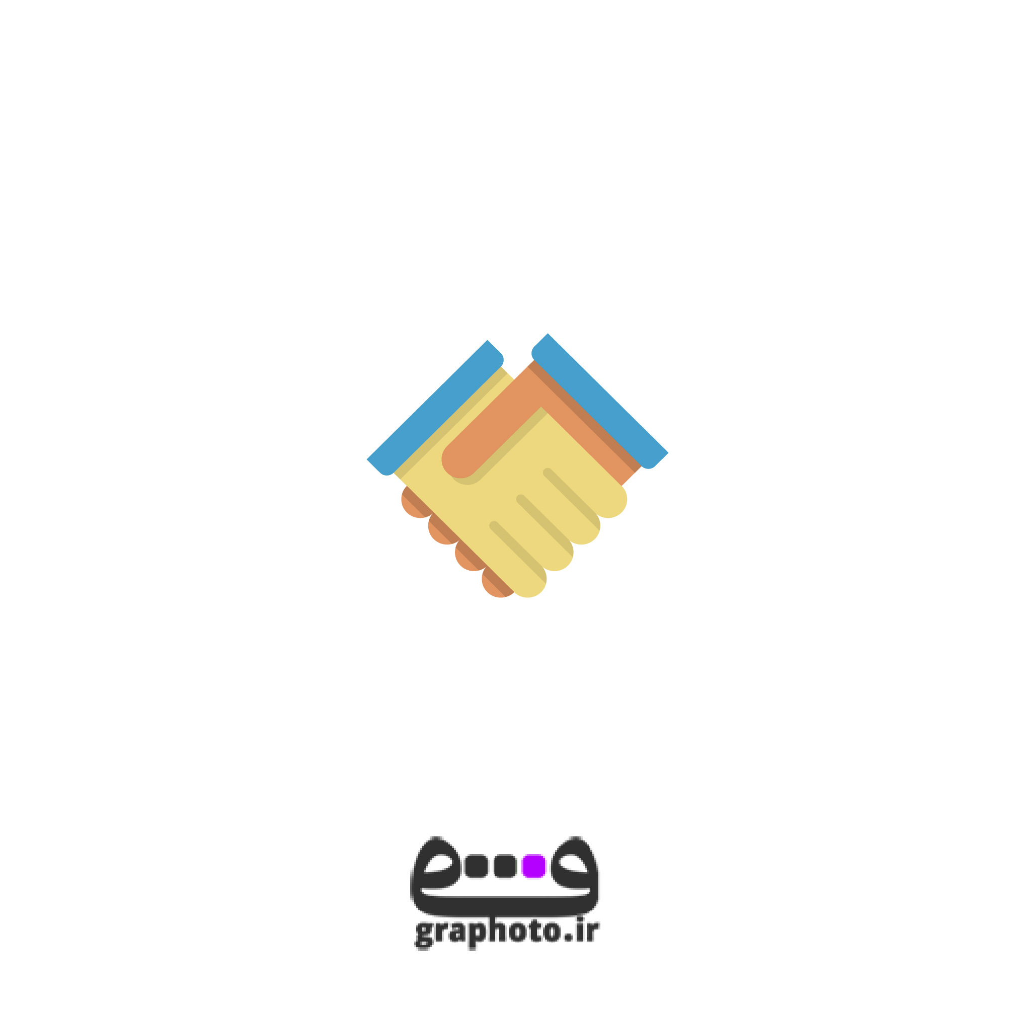 دانلود وکتور دست دادن
