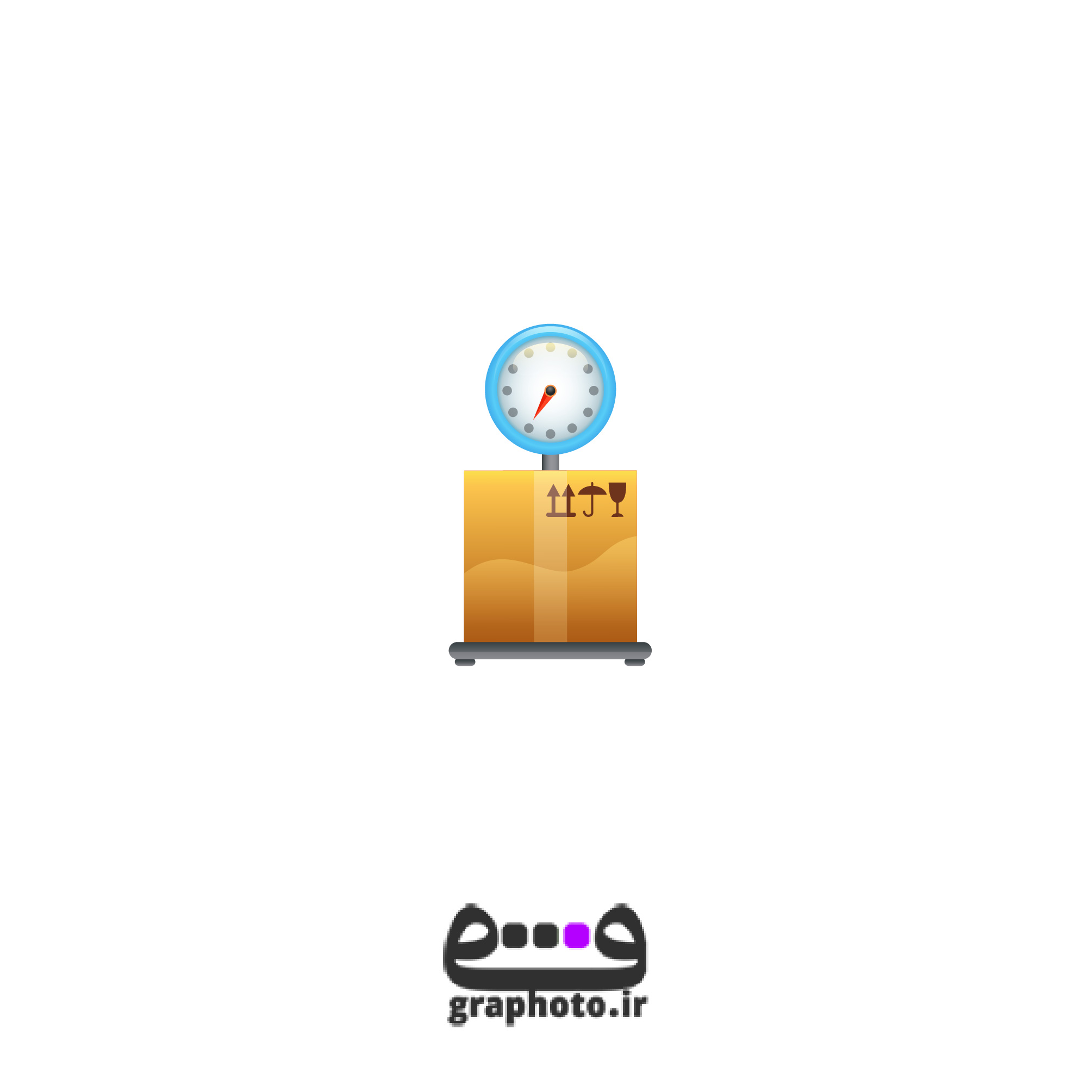 دانلود وکتور ترازوی اندازه گیری وزن بار