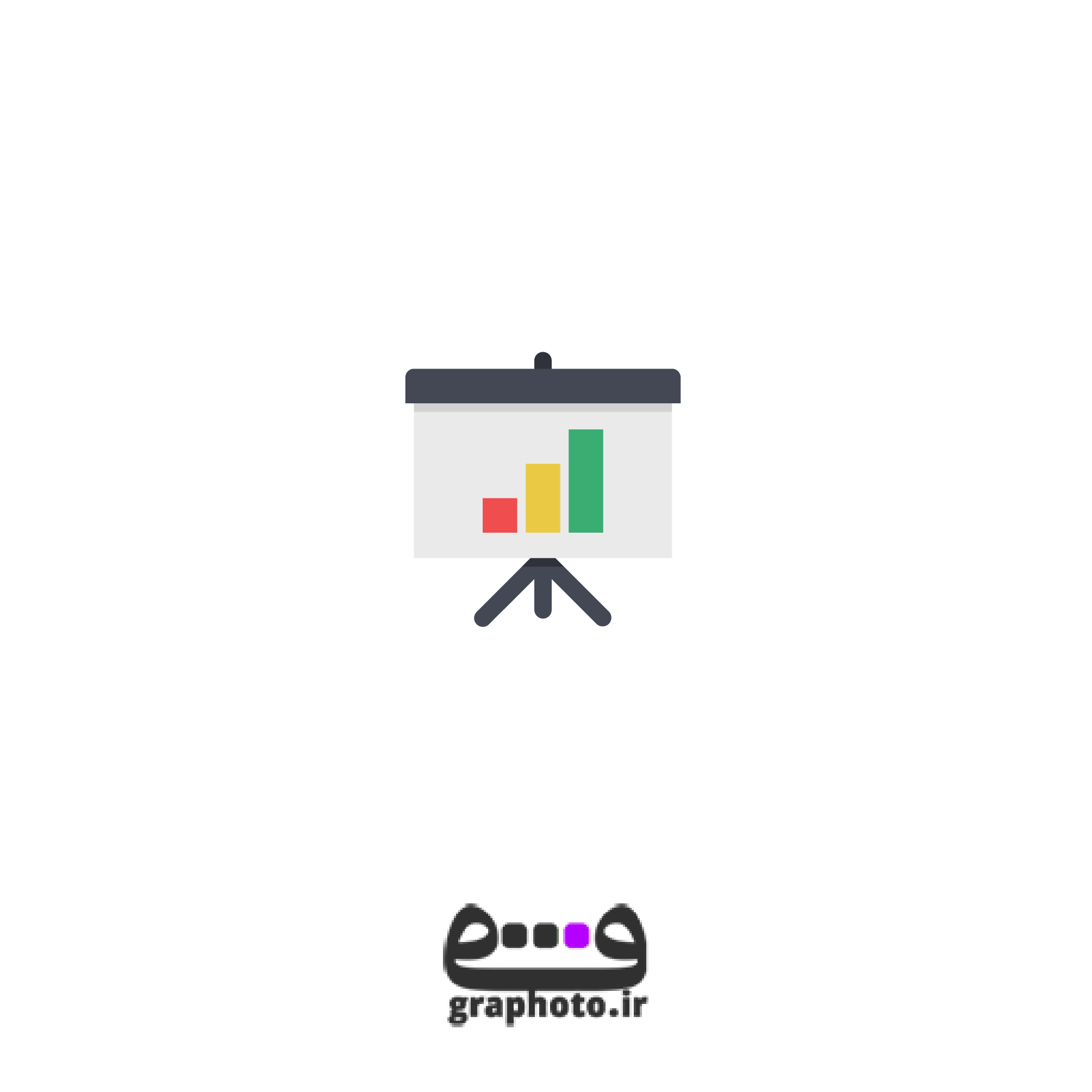دانلود وکتور آیکن تابلو آمار