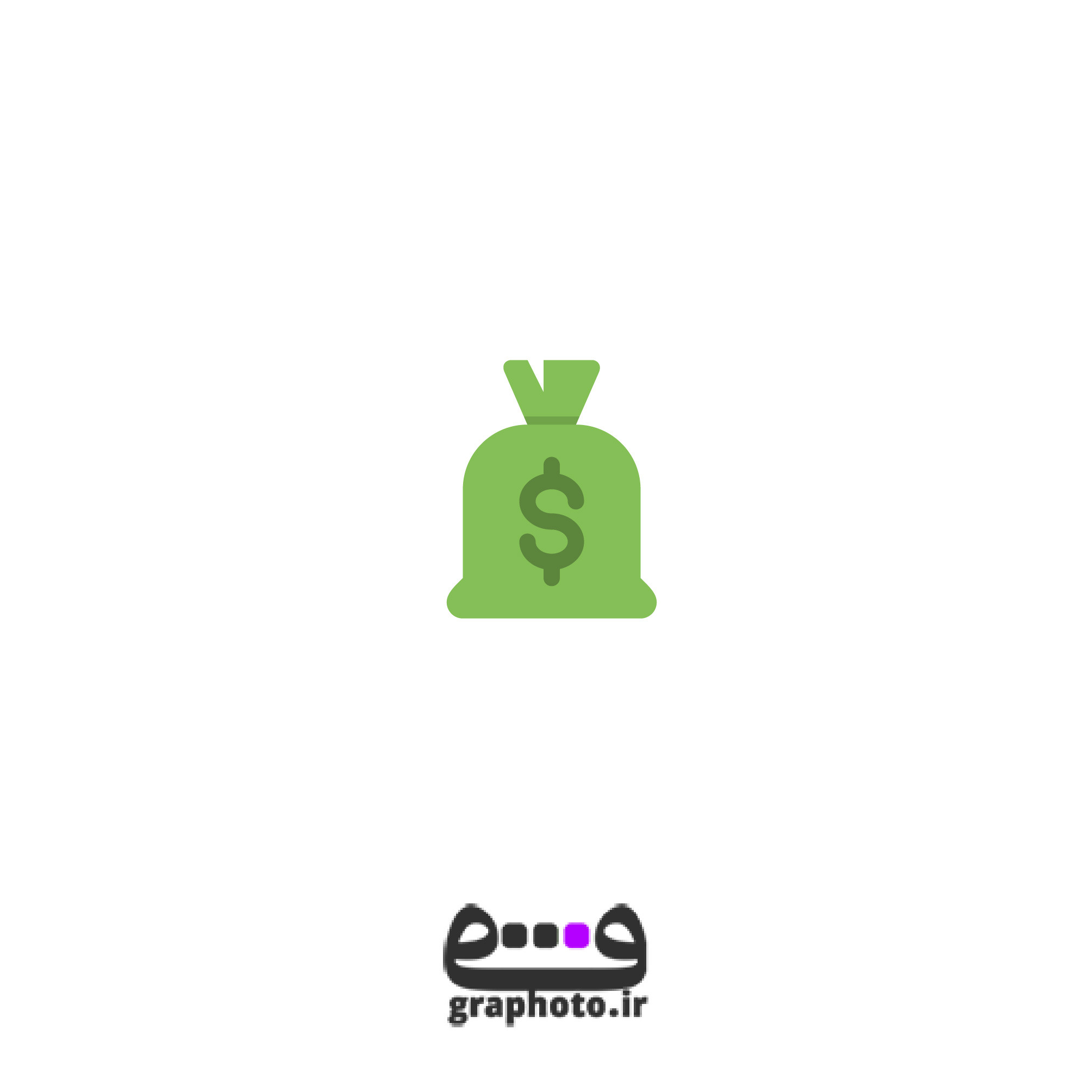 دانلود وکتور کیسه پول