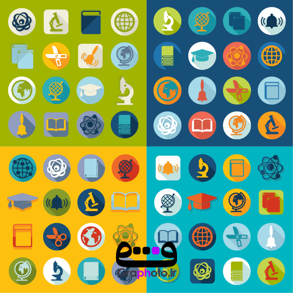 دانلود آیکن های علوم آزمایشگاه