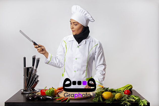 عکس با کیفیت آشپزحرفه ای