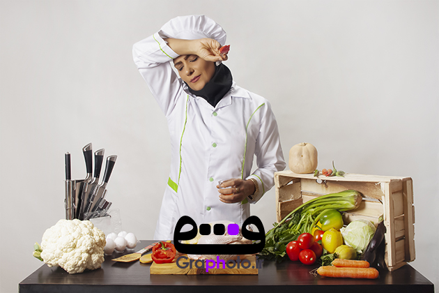 عکس با کیفیت آشپزخسته
