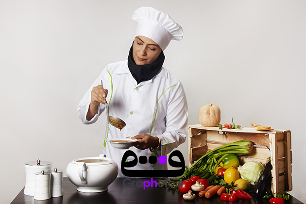 عکس با کیفیت سرآشپز